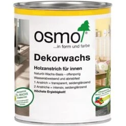 Osmo Dekorwachs Intensiv Schwarz 750 Ml