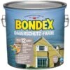Bondex Dauerschutz-Farbe Kakao-Schokobraun Seidenglänzend 2,5 L -Hausfarben Rabatte 02160296938 4429 BDX DSF 1 1