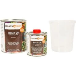 CreativEpoxy Resin 20 A+B 0,85 Kg Transparent