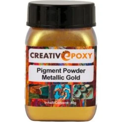 CreativEpoxy Pigment Pulver 40 G Gold Metallic