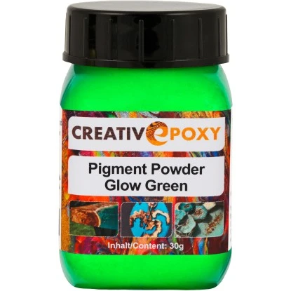 CreativEpoxy Tagesleuchtpigment Pulver 30 G Grün 3 CreativEpoxy Tagesleuchtpigment Pulver 30 G Grün