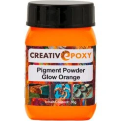CreativEpoxy Tagesleuchtpigment Pulver 30 G Orange