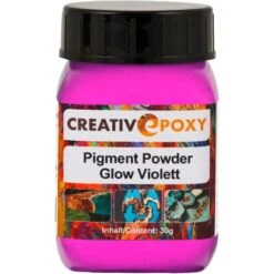 CreativEpoxy Tagesleuchtpigment Pulver 30 G Violett