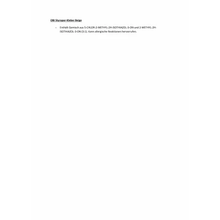 OBI Styropor-Kleber Beige 4 Kg 4 OBI Styropor-Kleber Beige 4 Kg – Bild 2