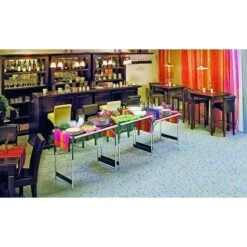 LUX Multifunktionstisch Aluminium 3-teilig -Hausfarben Rabatte 103944 picture 4 1