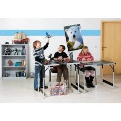 LUX Multifunktionstisch Aluminium 3-teilig -Hausfarben Rabatte 103944 picture 5