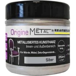 Origine MetallEdelmetall- Und Industrielook Silber Seidenmatt 250 Ml
