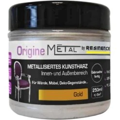 Origine MetallEdelmetall- Und Industrielook Gold Seidenmatt 250 Ml