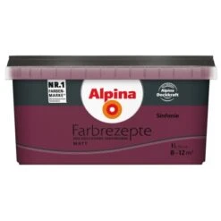 Alpina Farbrezepte Sinfonie Matt 1 Liter