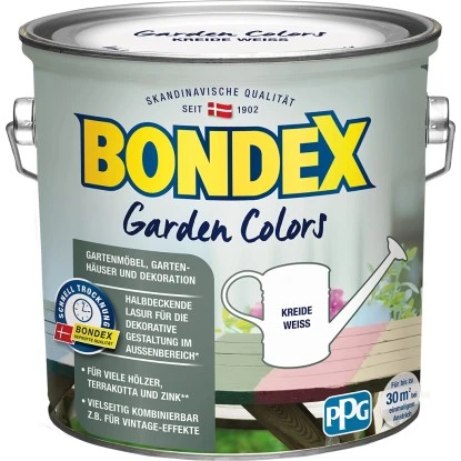 Bondex Garden Colors Kreideweiß 2,5 L 3 Bondex Garden Colors Kreideweiß 2,5 L