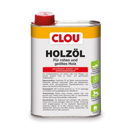 Clou Holzöl Transparent 250 Ml 3 Clou Holzöl Transparent 250 Ml