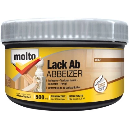 Molto Lack Ab Abbeizer-Paste 500 Ml 3 Molto Lack Ab Abbeizer-Paste 500 Ml