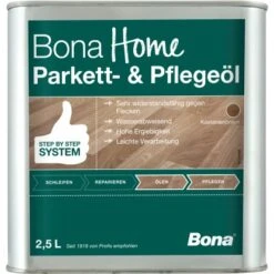 Bona Home Parkett- & Pflegeöl Kastanienbraun 2,5 L