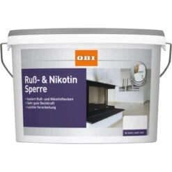 OBI Ruß- & Nikotinsperre Weiß Matt 2,5 L