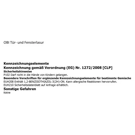 OBI Tür- Und Fensterlasur Buche 750 Ml 4 OBI Tür- Und Fensterlasur Buche 750 Ml – Bild 2