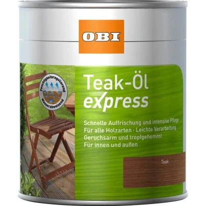 OBI Teak-Öl Express 750 Ml 3 OBI Teak-Öl Express 750 Ml