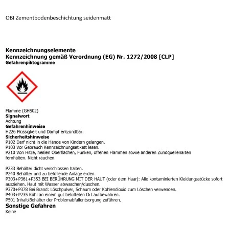 OBI Zementbodenbeschichtung RAL 9005 Tiefschwarz Seidenmatt 750 Ml 4 OBI Zementbodenbeschichtung RAL 9005 Tiefschwarz Seidenmatt 750 Ml – Bild 2