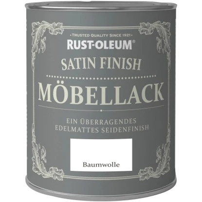 Rust-Oleum Kreidefarbe-Möbellack Satin Finish Baumwolle Seidenglänzend 750 Ml 3 Rust-Oleum Kreidefarbe-Möbellack Satin Finish Baumwolle Seidenglänzend 750 Ml