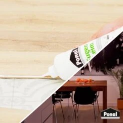 Ponal Holzleim Fugen-Leim Wasserfester Weißleim 1 Kg -Hausfarben Rabatte 272752 2061 3