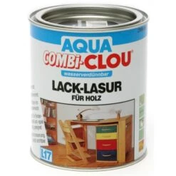 Aqua Combi-Clou Lack-Lasur Transparent 750 Ml