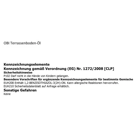 OBI Terrassenboden-Öl Douglasie 750 Ml 4 OBI Terrassenboden-Öl Douglasie 750 Ml – Bild 2