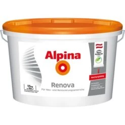 Alpina Innenfarbe Renova Weiß Matt 15 Kg