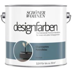 Schöner Wohnen Designfarben Charmantes Petrolblau 2,5 L