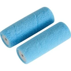 LUX Blue Felt Walze 12 Cm 2 Stück
