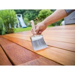 LUX Flächenstreicher Lasur 100 Mm X 30 Mm Mit Farbtank -Hausfarben Rabatte 4007872257644 A01 210818