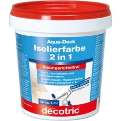Decotric Aqua-Deck Isolierweiß 750 Ml