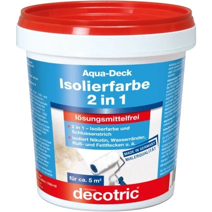 Decotric Aqua-Deck Isolierweiß 750 Ml 3 Decotric Aqua-Deck Isolierweiß 750 Ml
