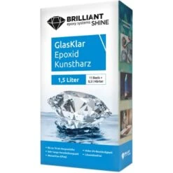 Brilliant Shine Kunstharz A+B 1,5 L Transparent 21 Brilliant Shine Kunstharz A+B 1,5 L Transparent -Hausfarben Rabatte 4031396140939 2742 VP 01