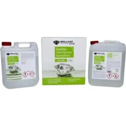 Brilliant Shine Gießharz Oberflächen A+B 7,5 L Transparent