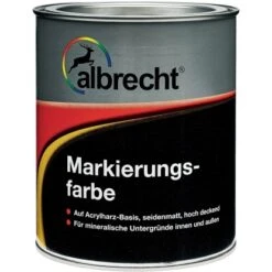 Albrecht Markierungsfarbe Weiß 2,5 L