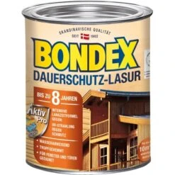 Bondex Dauerschutz-Lasur Nussbaum 750 Ml