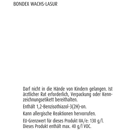 Bondex Wachs-Lasur Weiß 250 Ml 4 Bondex Wachs-Lasur Weiß 250 Ml – Bild 2
