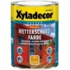 Xyladecor Consolan Wetterschutzfarbe Gelb Seidenglänzend 750 Ml -Hausfarben Rabatte 5204513 XD CWF Gelb 0 75 L