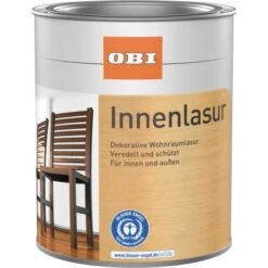 OBI Innenlasur Mahagoni 750 Ml