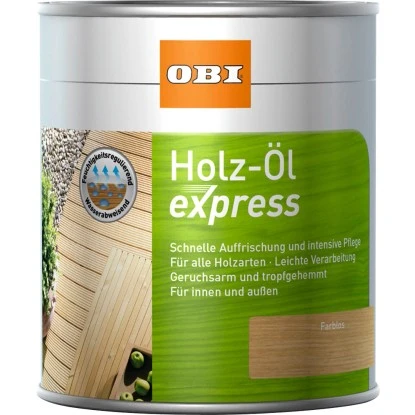OBI Holz-Öl Express Farblos 750 Ml 3 OBI Holz-Öl Express Farblos 750 Ml