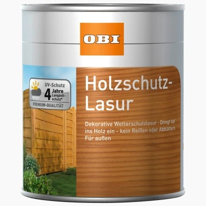 OBI Holzschutz-Lasur Transparent 750 Ml 3 OBI Holzschutz-Lasur Transparent 750 Ml