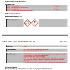 Ponal Konstruktion PUR-Kleber 530 G Kartusche Elfenbein -Hausfarben Rabatte 61 kennzeichnungsetikett 1 1