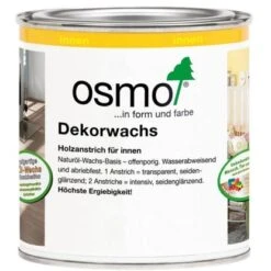 Osmo Dekorwachs Transparent Weiss 375 Ml
