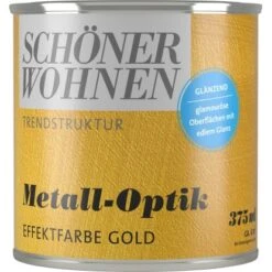 Schöner Wohnen Metall-Optik Glänzend Gold 375 Ml