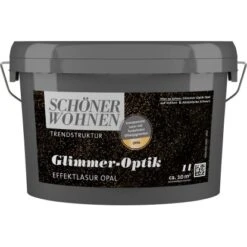 Schöner Wohnen Glimmer-Optik Effektlack Opal 1 L