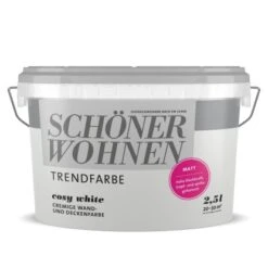 Schöner Wohnen Trendfarbe Cosy White Matt 2,5 L