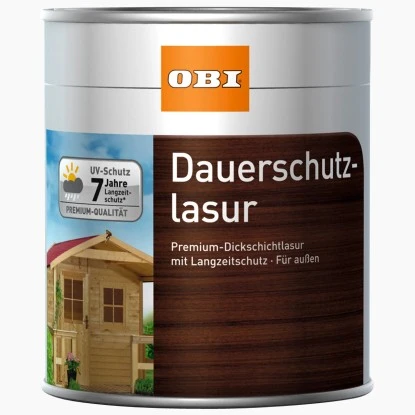 OBI Dauerschutzlasur Friesenblau 750 Ml 3 OBI Dauerschutzlasur Friesenblau 750 Ml