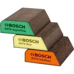 Bosch DIY Handschleif-Set Projekt-Box 15-teilig -Hausfarben Rabatte 792072 3058 1