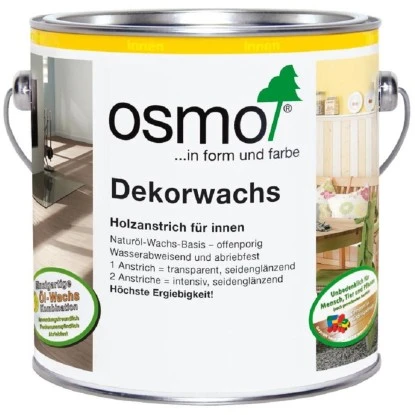 Osmo Dekorwachs Transparent Weiss 2,5 L 3 Osmo Dekorwachs Transparent Weiss 2,5 L