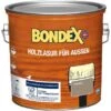 Bondex Holzlasur Für Außen Treibholz 2,5 L -Hausfarben Rabatte 8712699593092 4429 VP 01