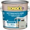 Bondex Wetterschutz-Farbe RAL 7038 Achatgrau 2,5 L -Hausfarben Rabatte 8716242036296 4429 VP 01